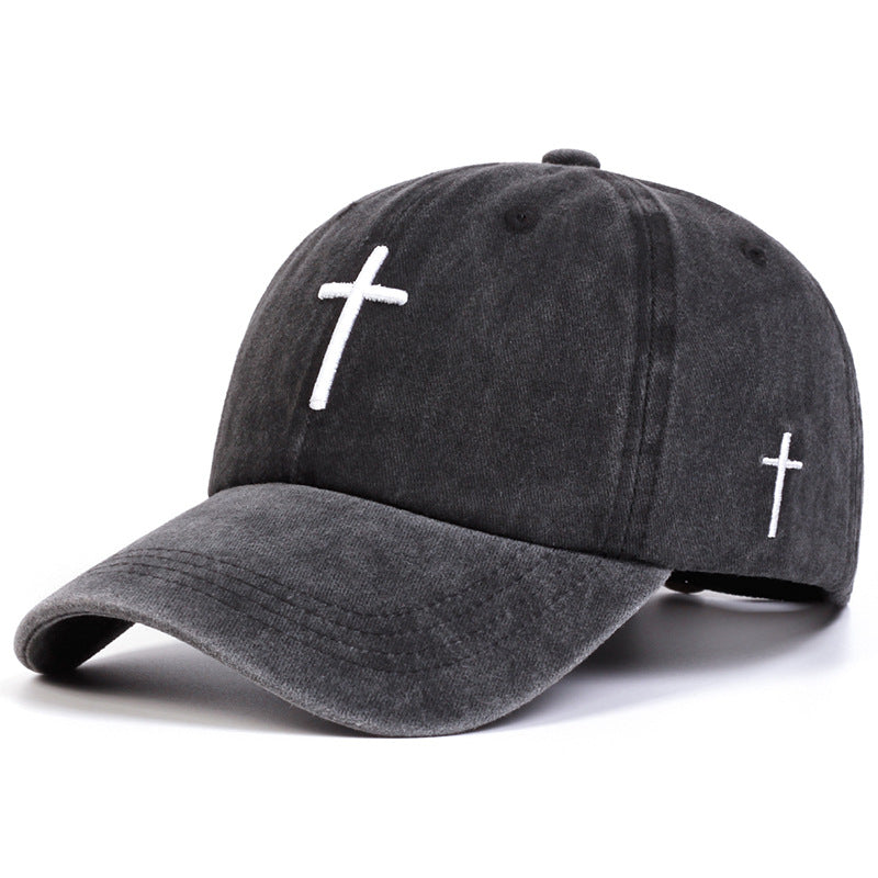 Gorra Hombre Bordado Cruz Premium