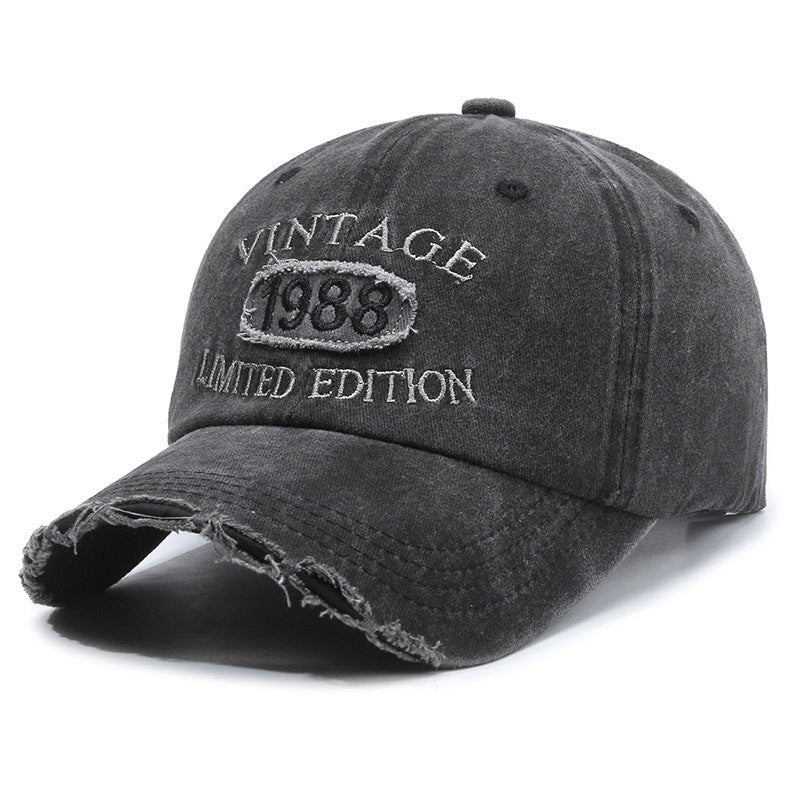 Gorra Hombre Estilo Retro Desgastado
