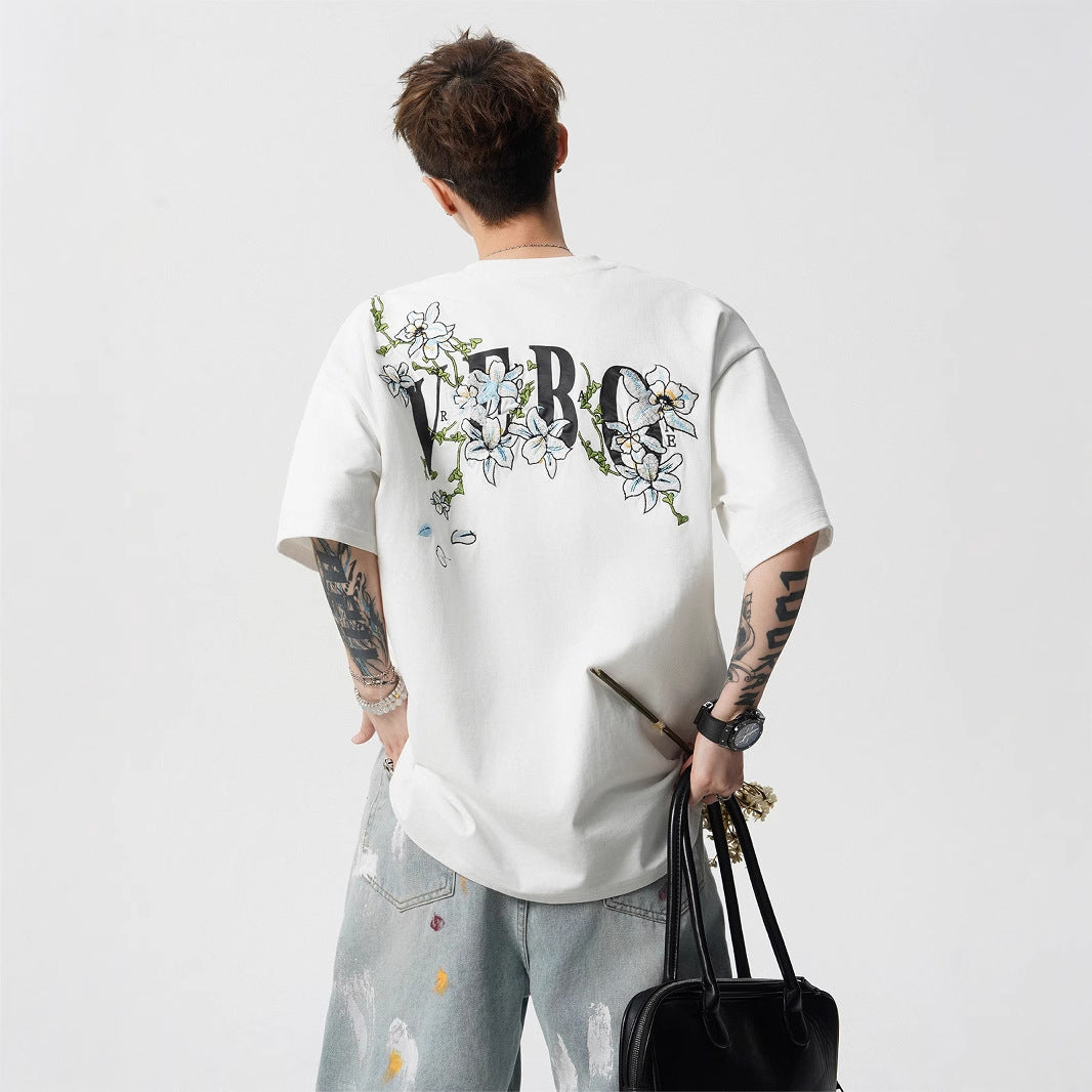 T-shirt Masculina Estilo Moderno