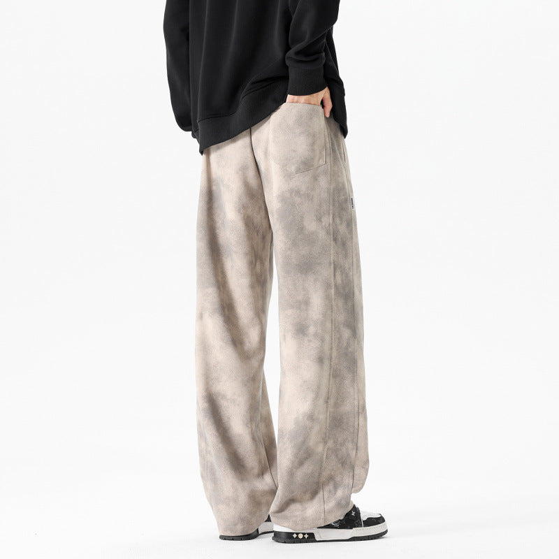 Pantalón Hombre Wide Leg Retro Premium