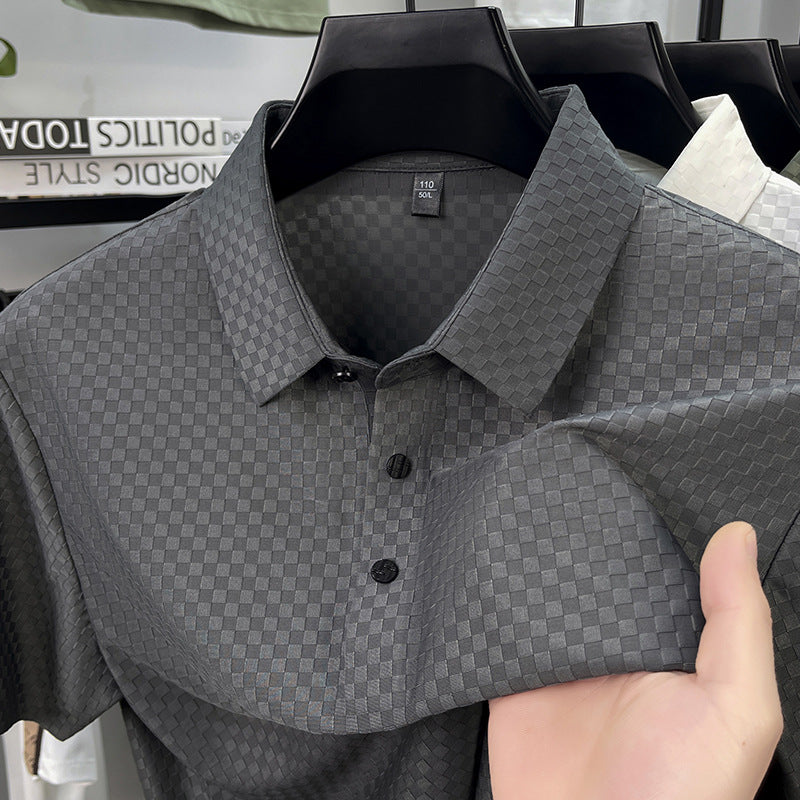 Camiseta Hombre Jacquard Premium