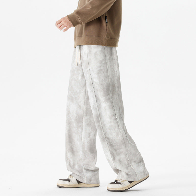 Pantalón Hombre Wide Leg Retro Premium