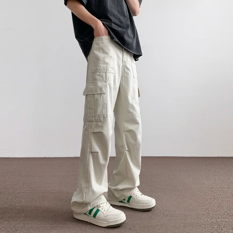 Pantalón Hombre Fit Relajado Casual