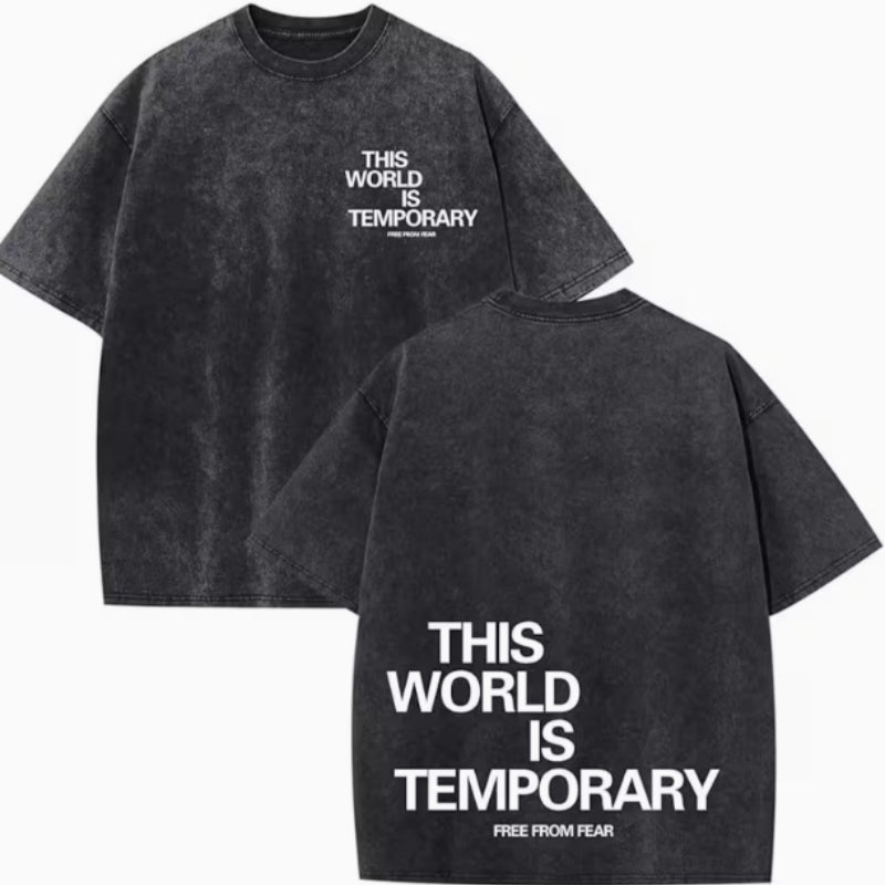 Camiseta Manga Corta Hombre Wool Blend