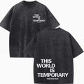 Camiseta Manga Corta Hombre Wool Blend