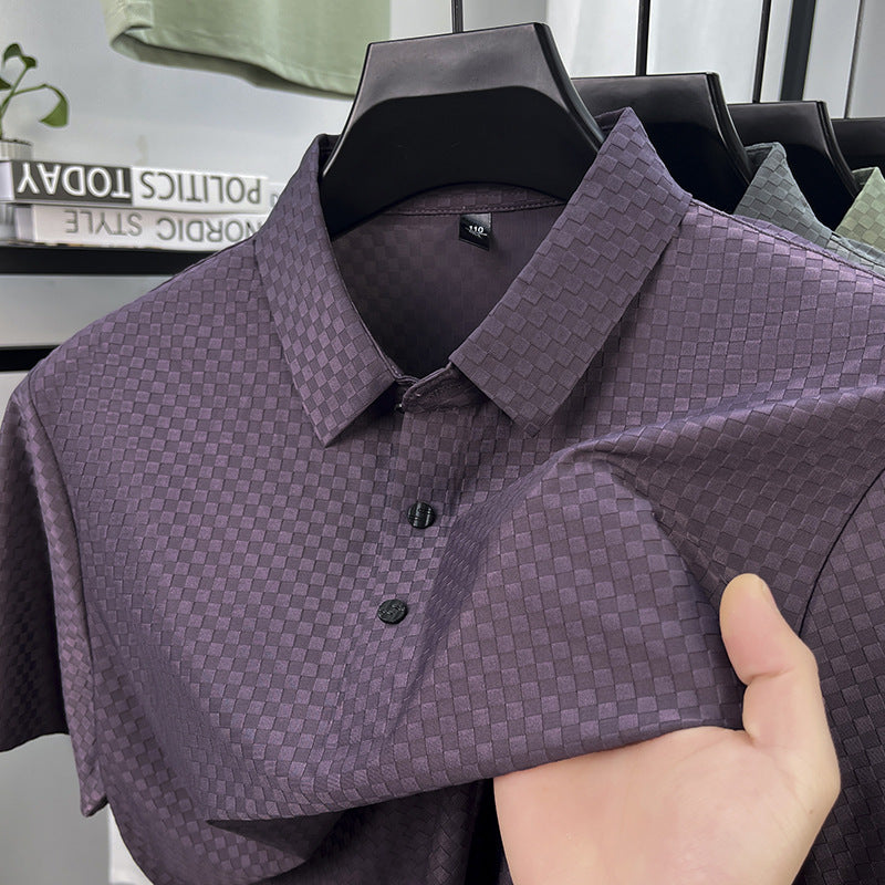 Camiseta Hombre Jacquard Premium