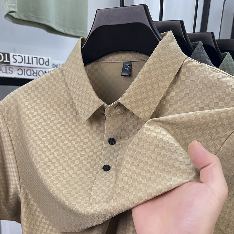 Camiseta Hombre Jacquard Premium