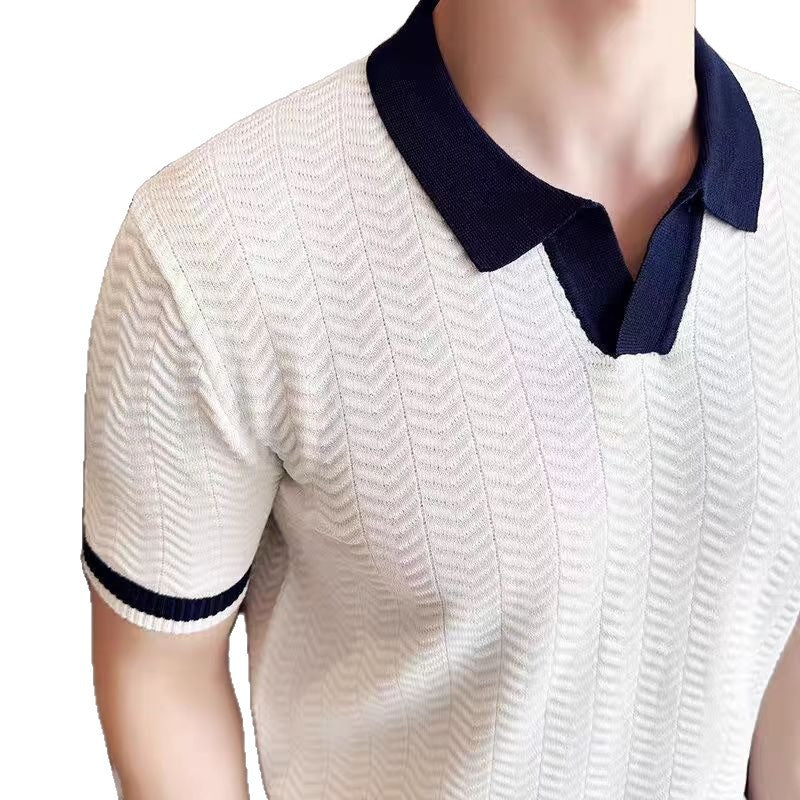 Camiseta Hombre Manga Corta Ice Silk