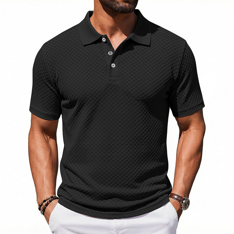 Polo Hombre Cuadro Premium