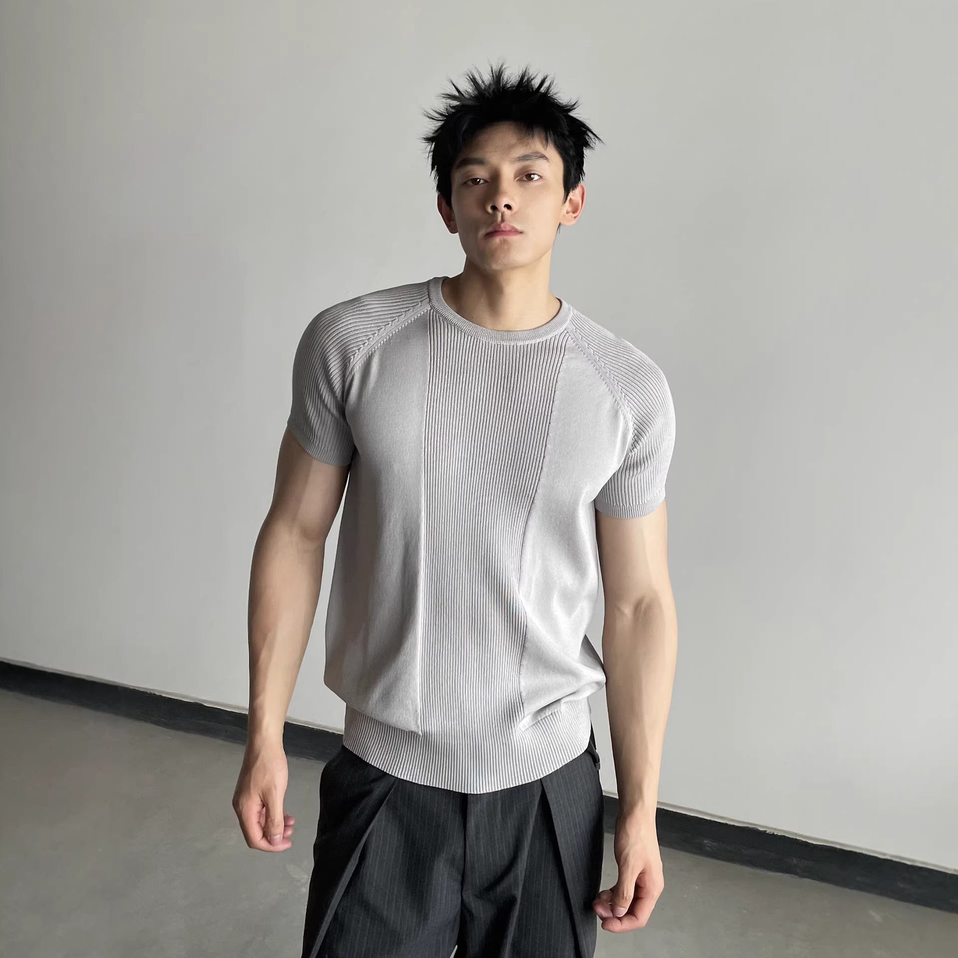 Top Fitness Hombre Textura Premium
