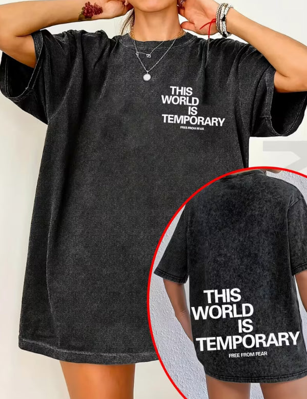 Camiseta Manga Corta Hombre Wool Blend