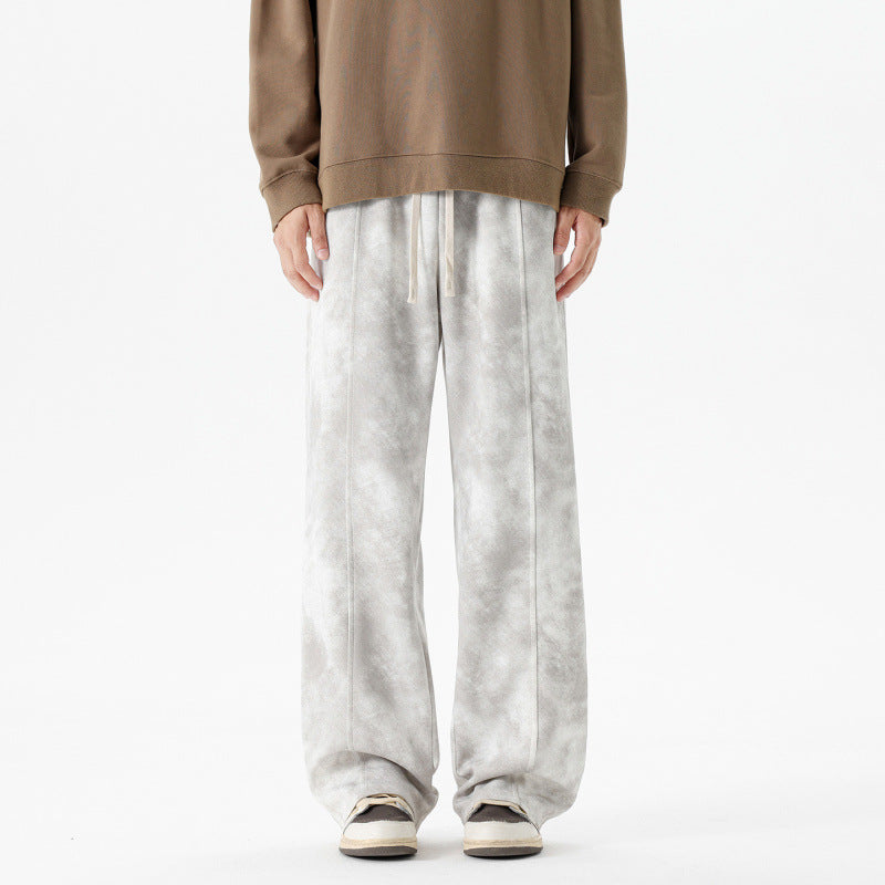 Pantalón Hombre Wide Leg Retro Premium