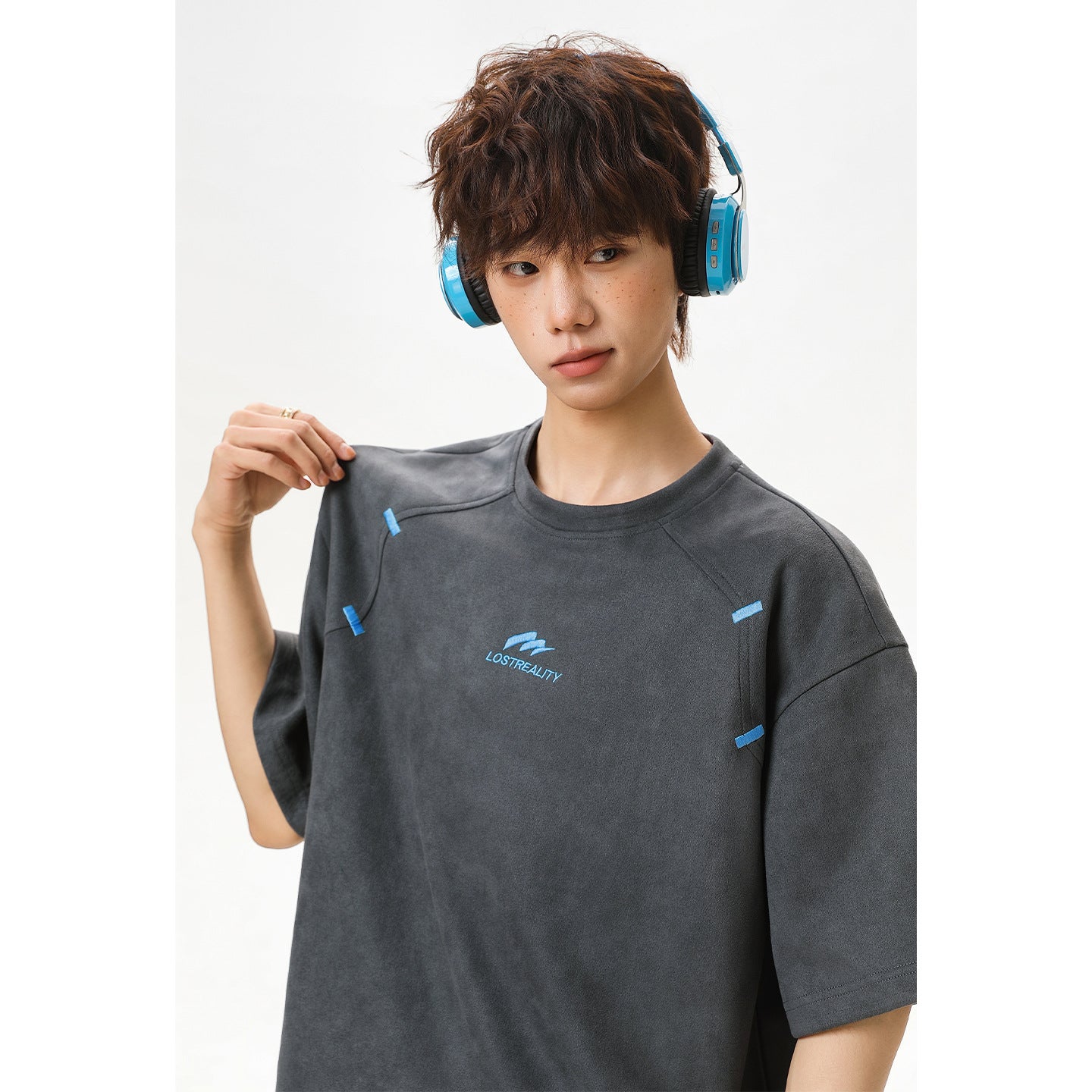 Camiseta Hombre Diseño Spliced
