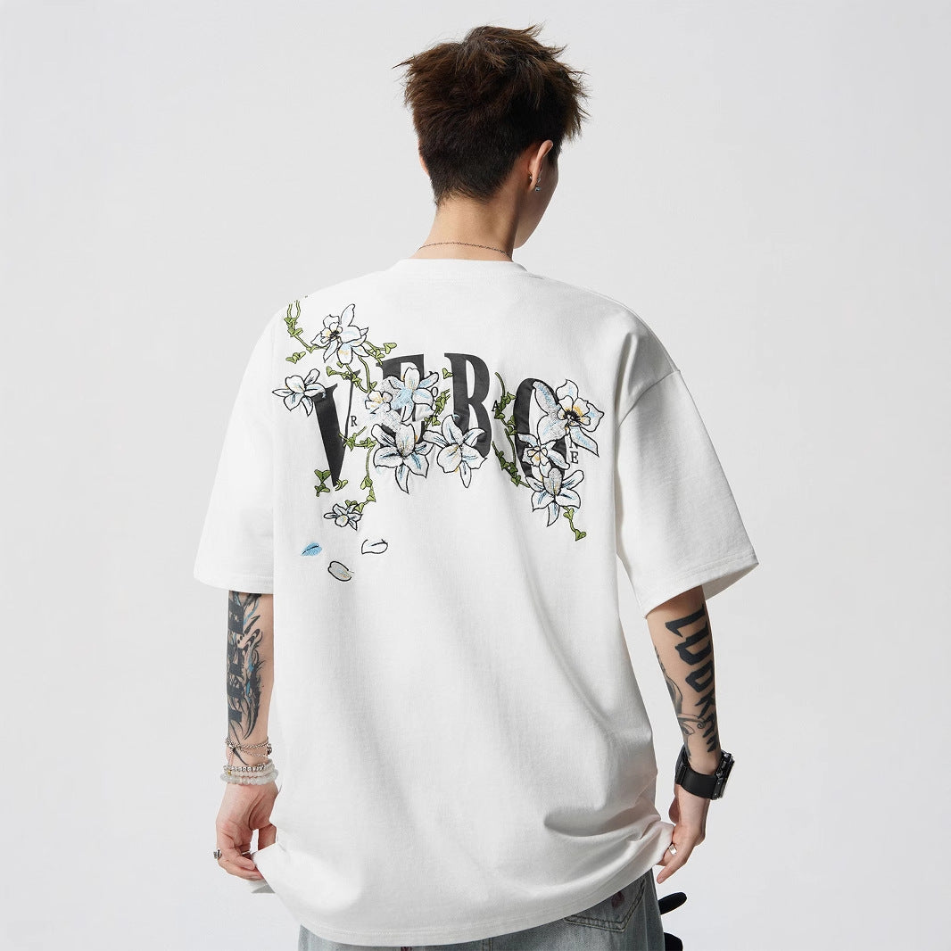 T-shirt Masculina Estilo Moderno