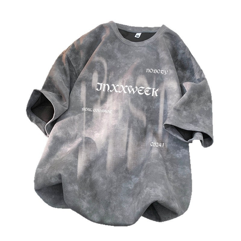 T-shirt Hombre Desgastada Elegante