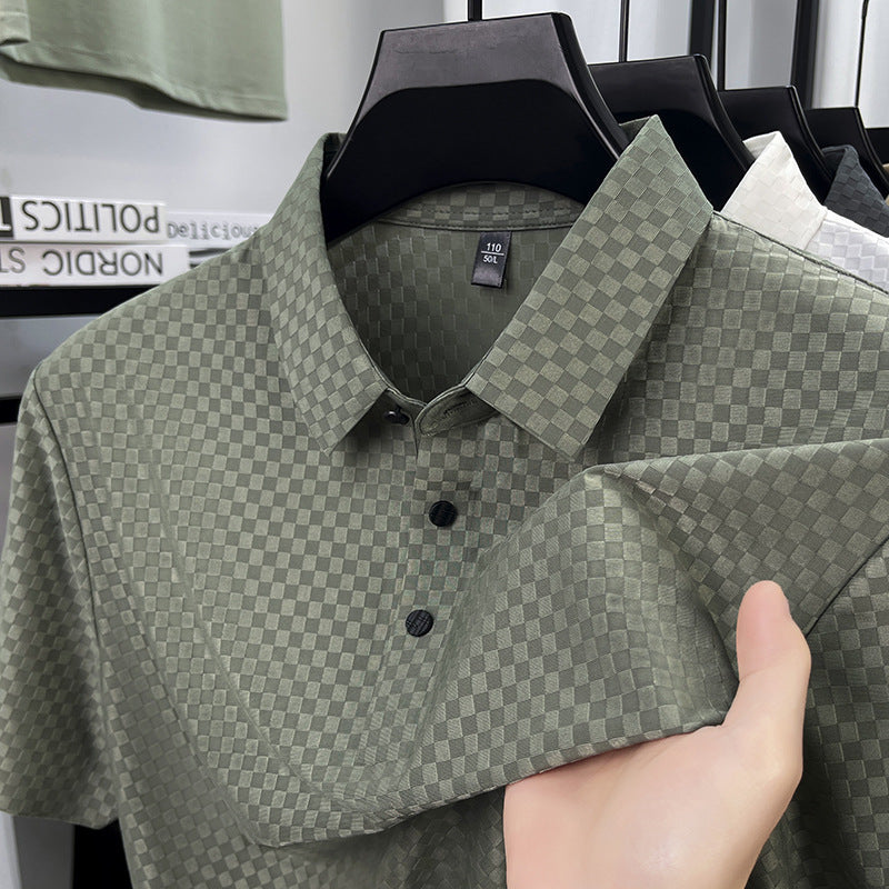 Camiseta Hombre Jacquard Premium