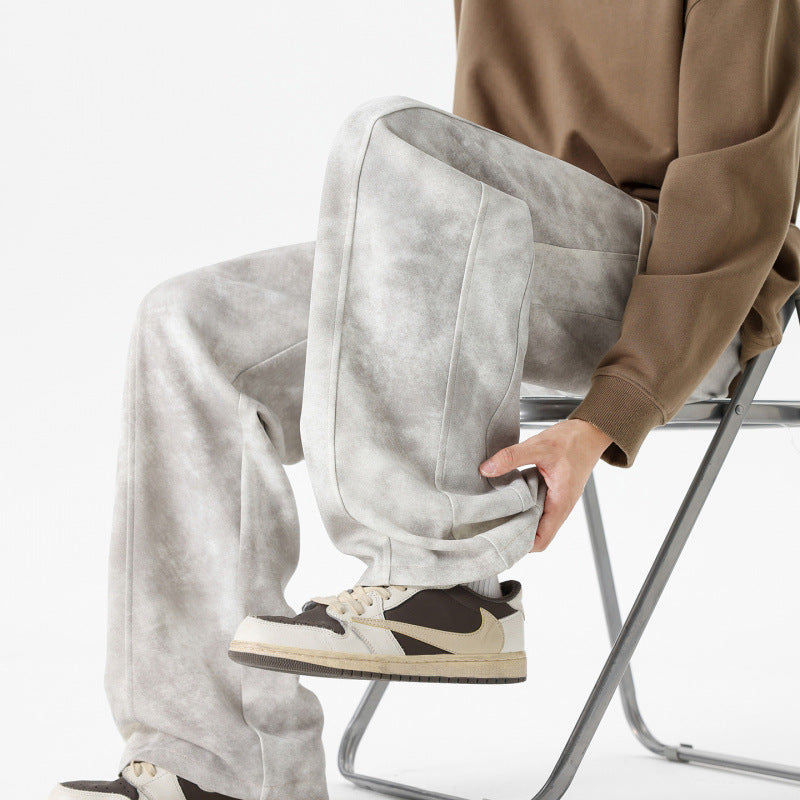 Pantalón Hombre Wide Leg Retro Premium