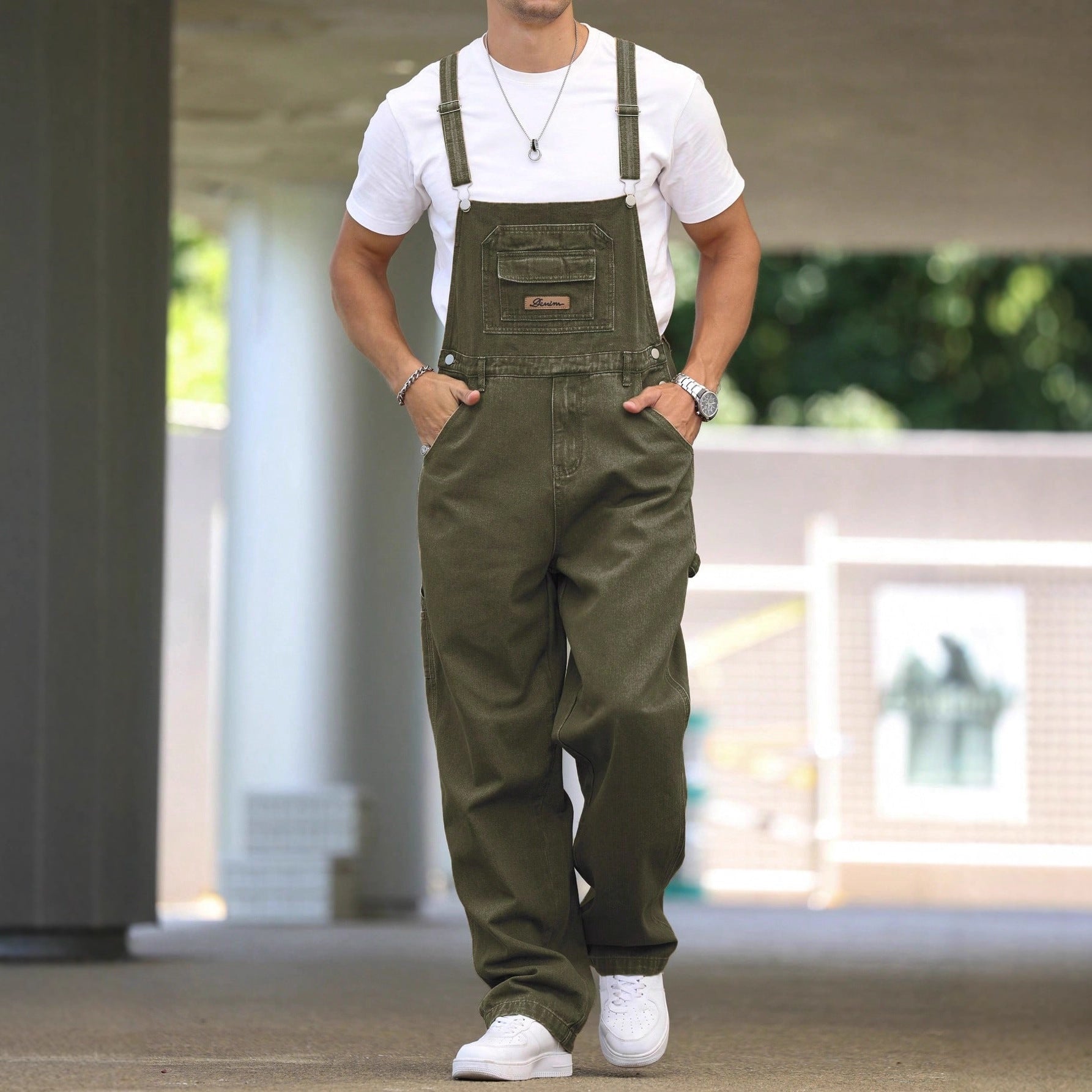 Pantalón Hombre Denim Workwear Premium