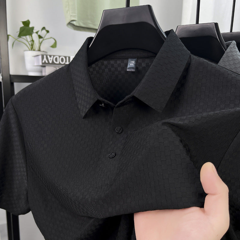 Camiseta Hombre Jacquard Premium