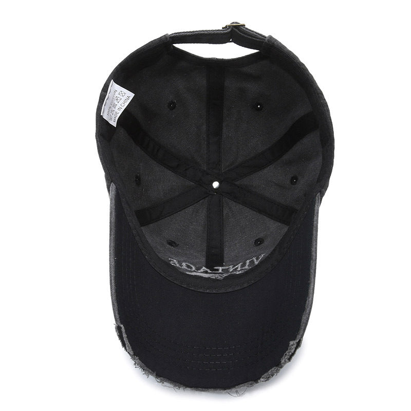 Gorra Hombre Estilo Retro Desgastado