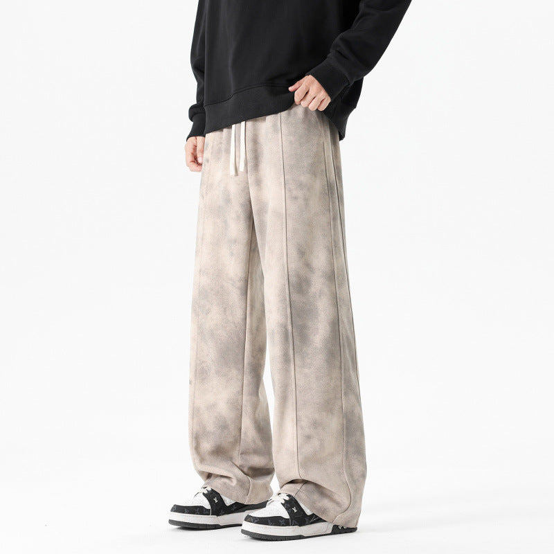 Pantalón Hombre Wide Leg Retro Premium
