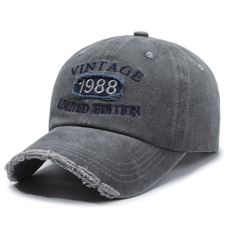 Gorra Hombre Estilo Retro Desgastado