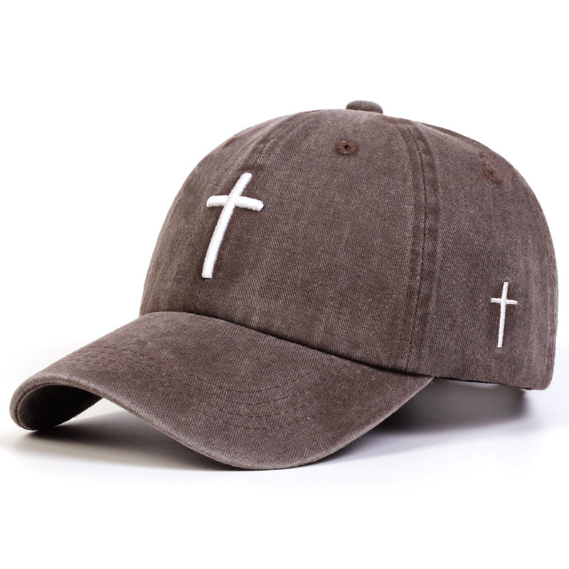 Gorra Hombre Bordado Cruz Premium