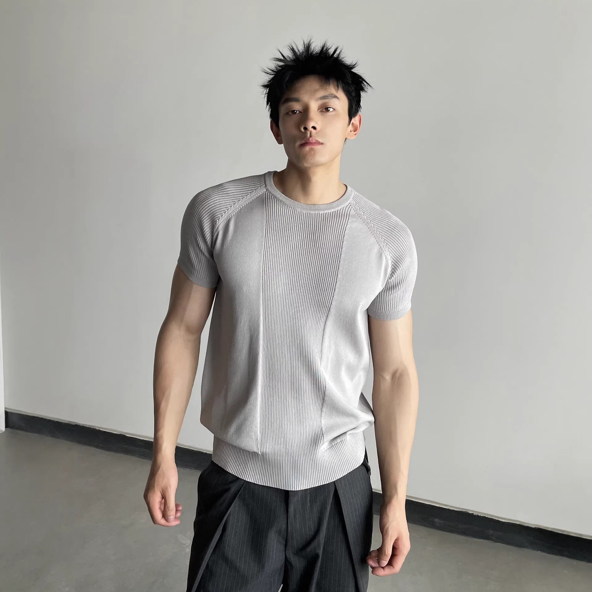 Top Fitness Hombre Textura Premium