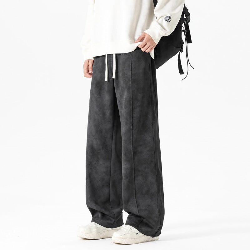 Pantalón Hombre Wide Leg Retro Premium