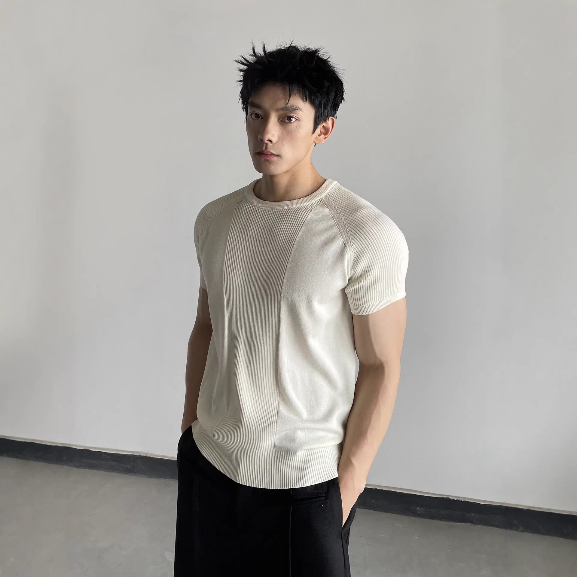 Top Fitness Hombre Textura Premium