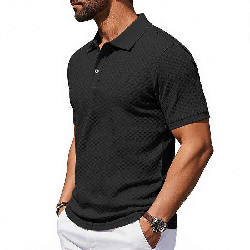 Polo Hombre Cuadro Premium