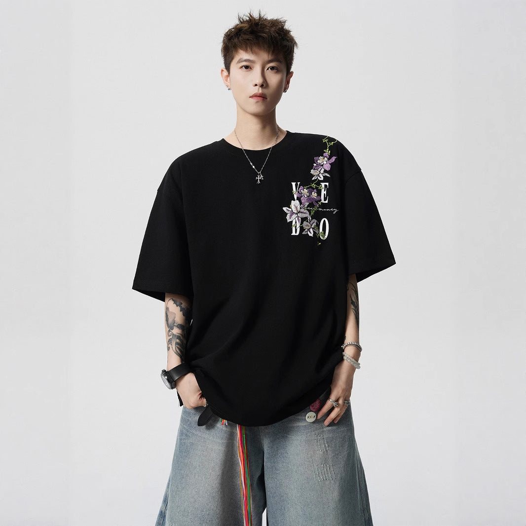 T-shirt Masculina Estilo Moderno