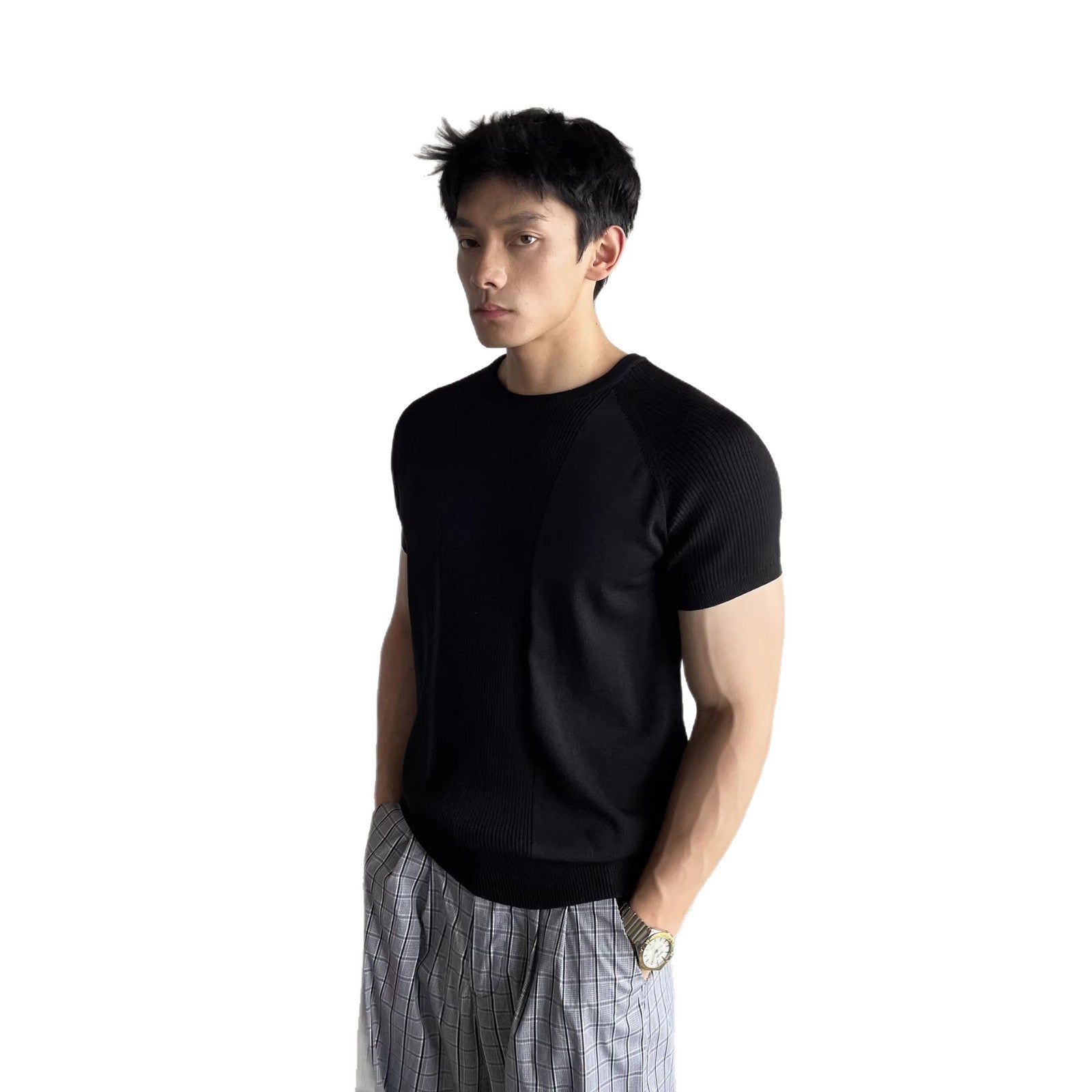 Top Fitness Hombre Textura Premium