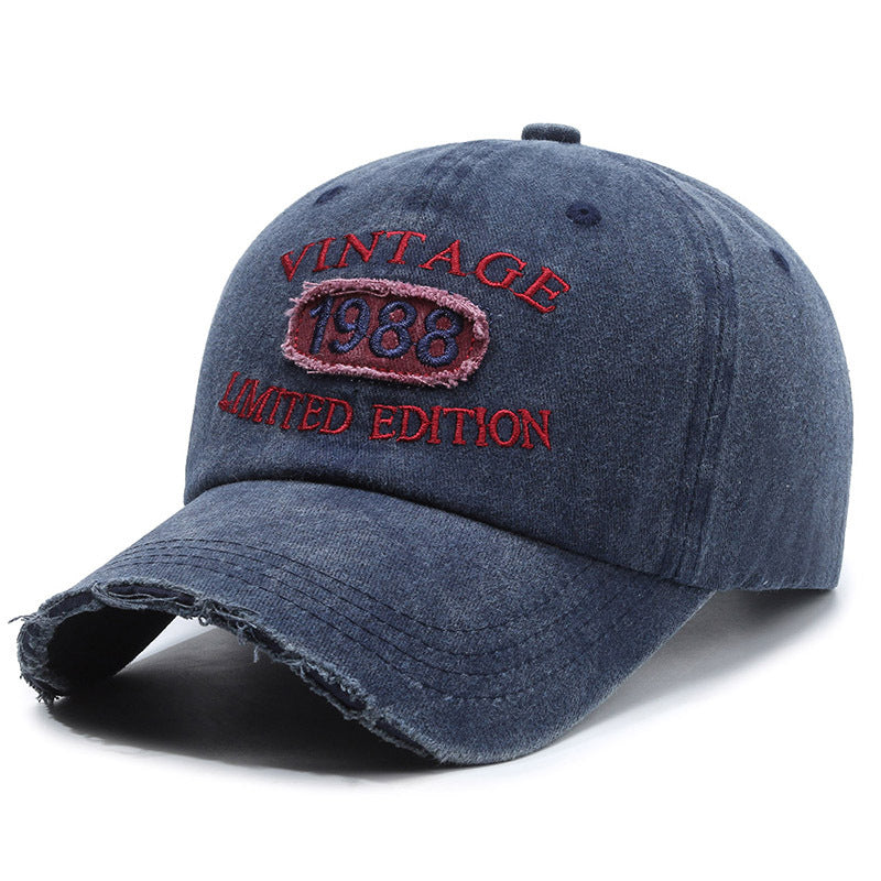 Gorra Hombre Estilo Retro Desgastado