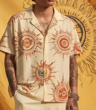 Camisa Hombre Estampada Premium