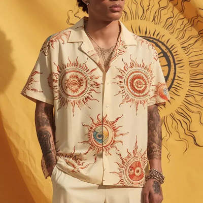 Camisa Hombre Estampada Premium
