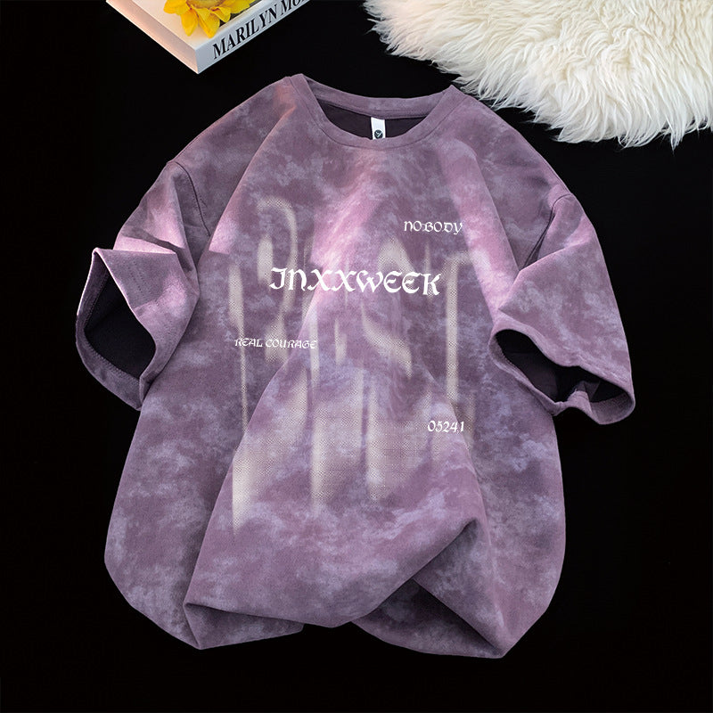T-shirt Hombre Desgastada Elegante