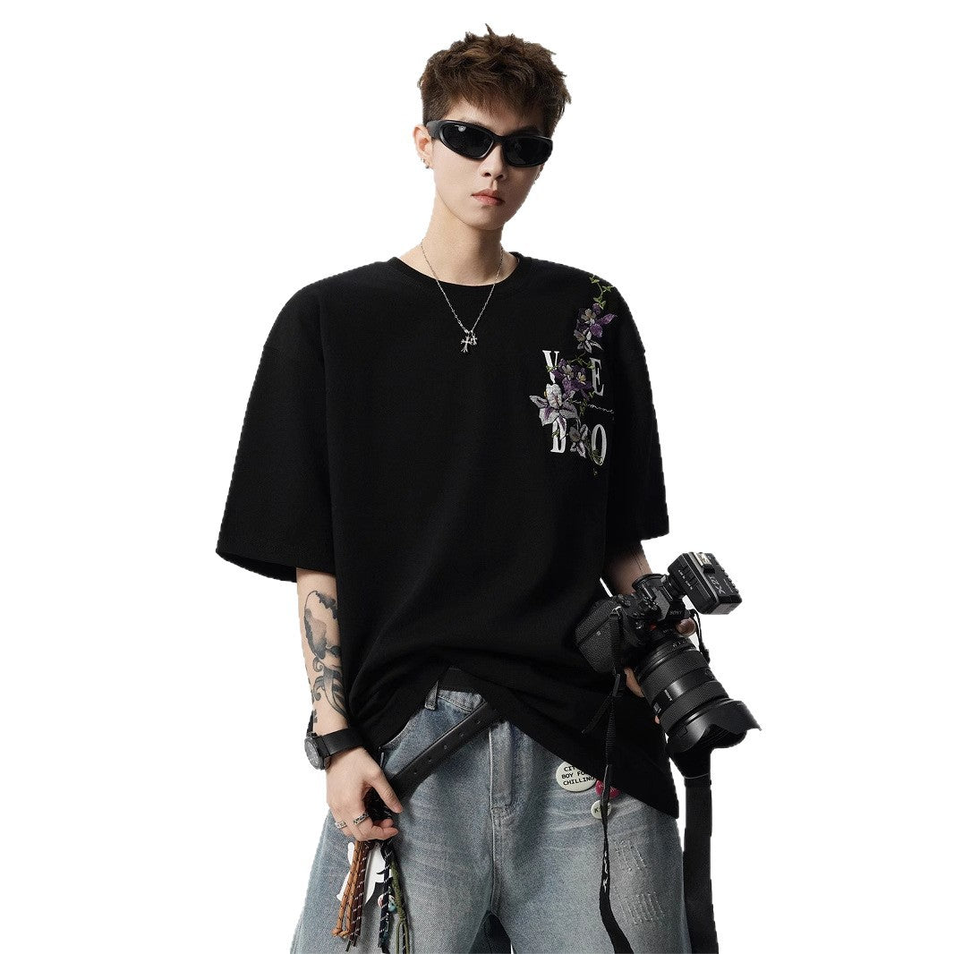 T-shirt Masculina Estilo Moderno
