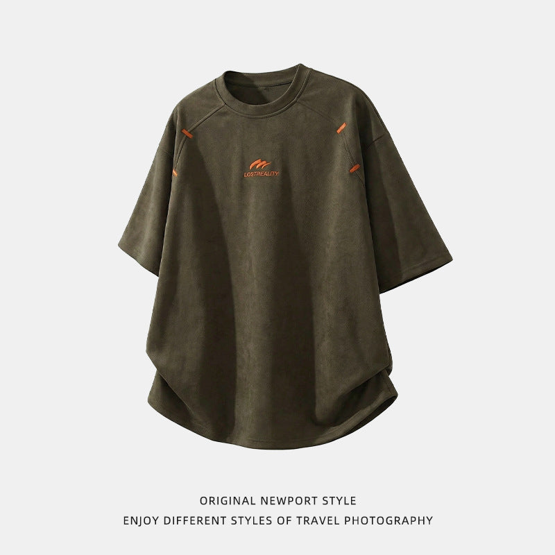Camiseta Hombre Diseño Spliced