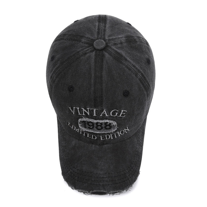 Gorra Hombre Estilo Retro Desgastado