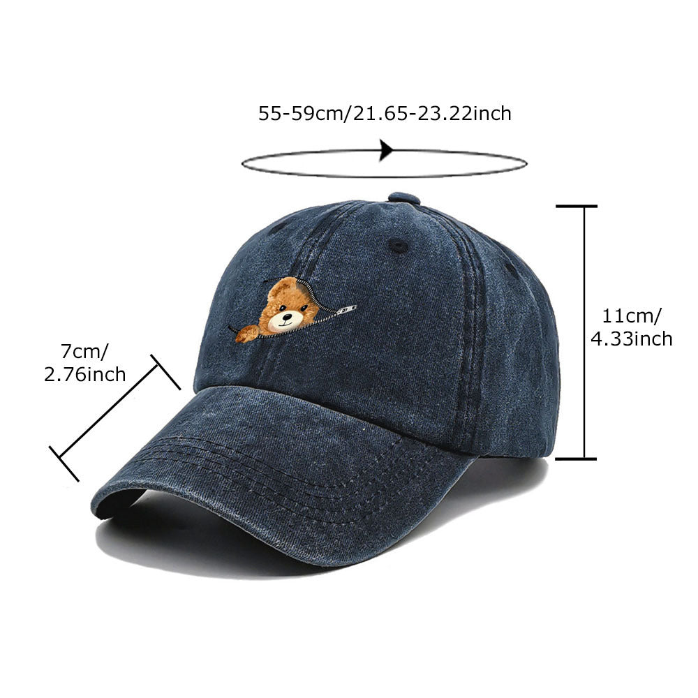 Bucket Hat Hombre Vintage Algodón